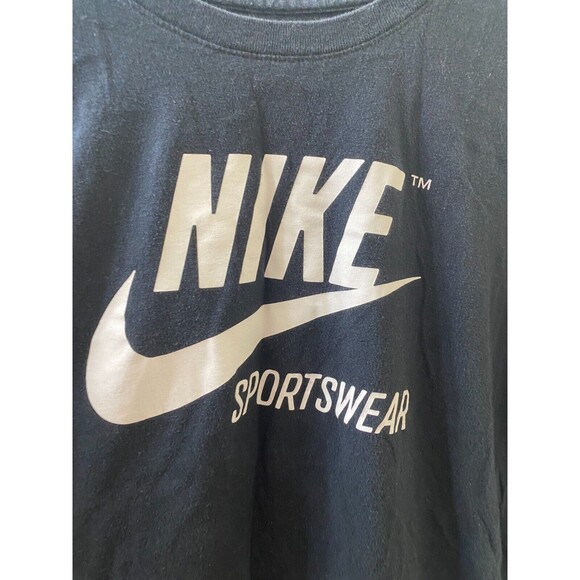 Nike The Nike Tee Black Size M Medium Shirt BV1997-00A Nice! 100% Cotton - Picture 2 of 7